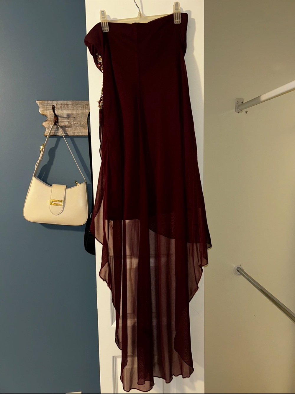 Teeze Me Tulle red high low dress size 5 - Picture 4 of 5